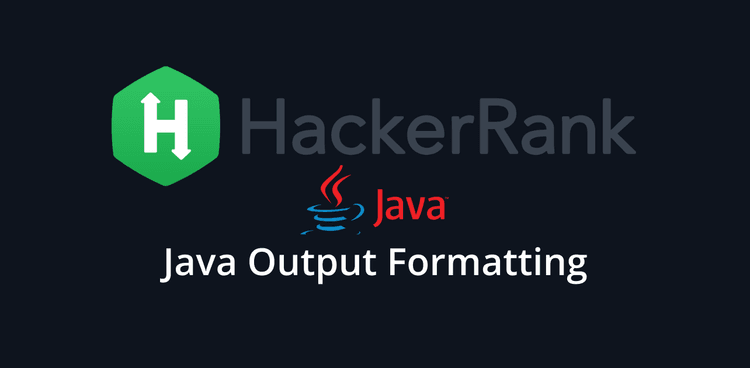 Java Output Formatting